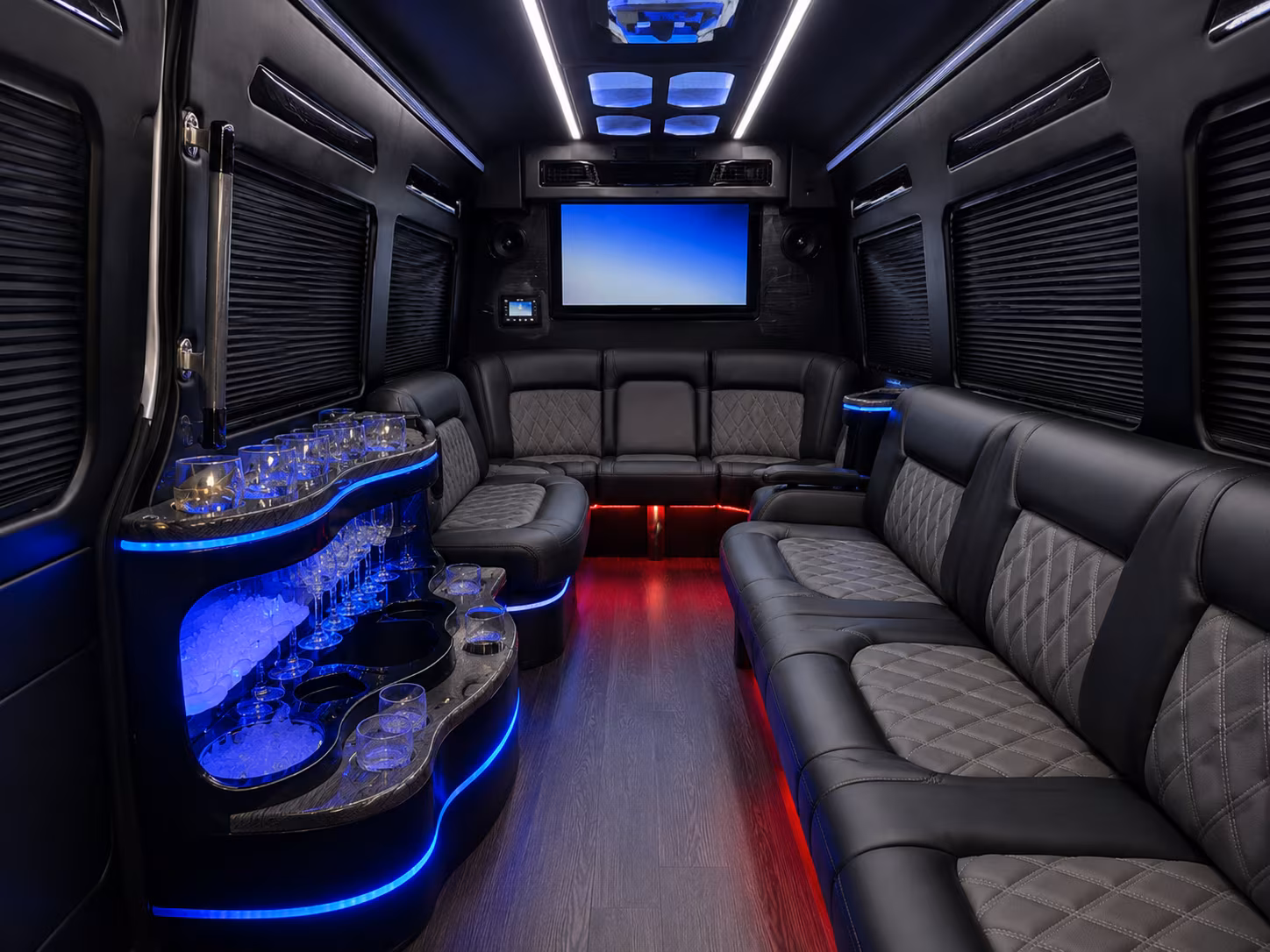 bus rental options for corpus christi trips