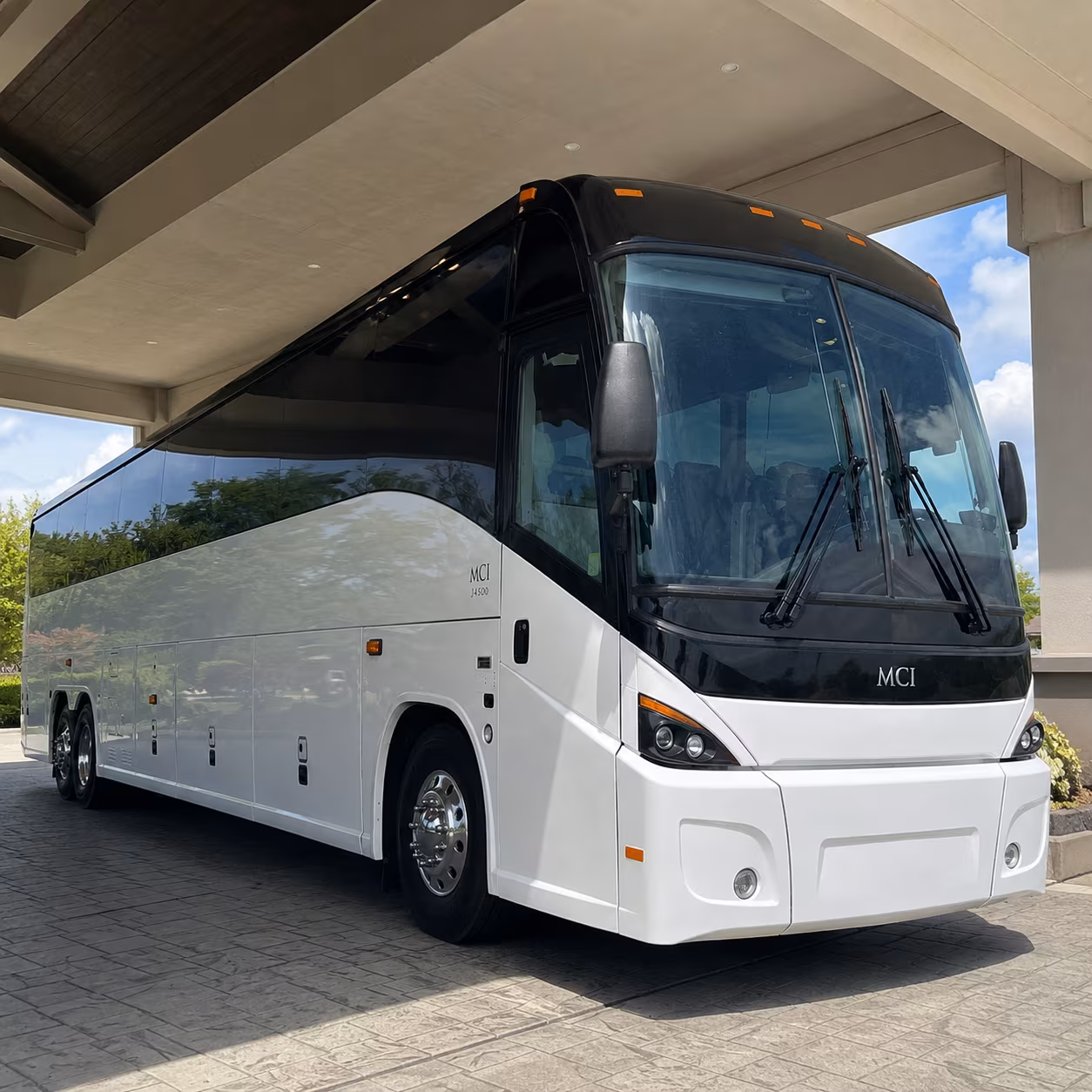 corpus christi charter bus interior