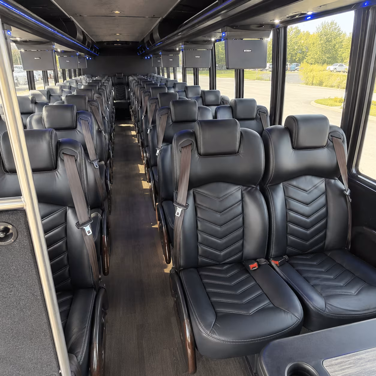 corpus christi sporting event transportation onboard seating