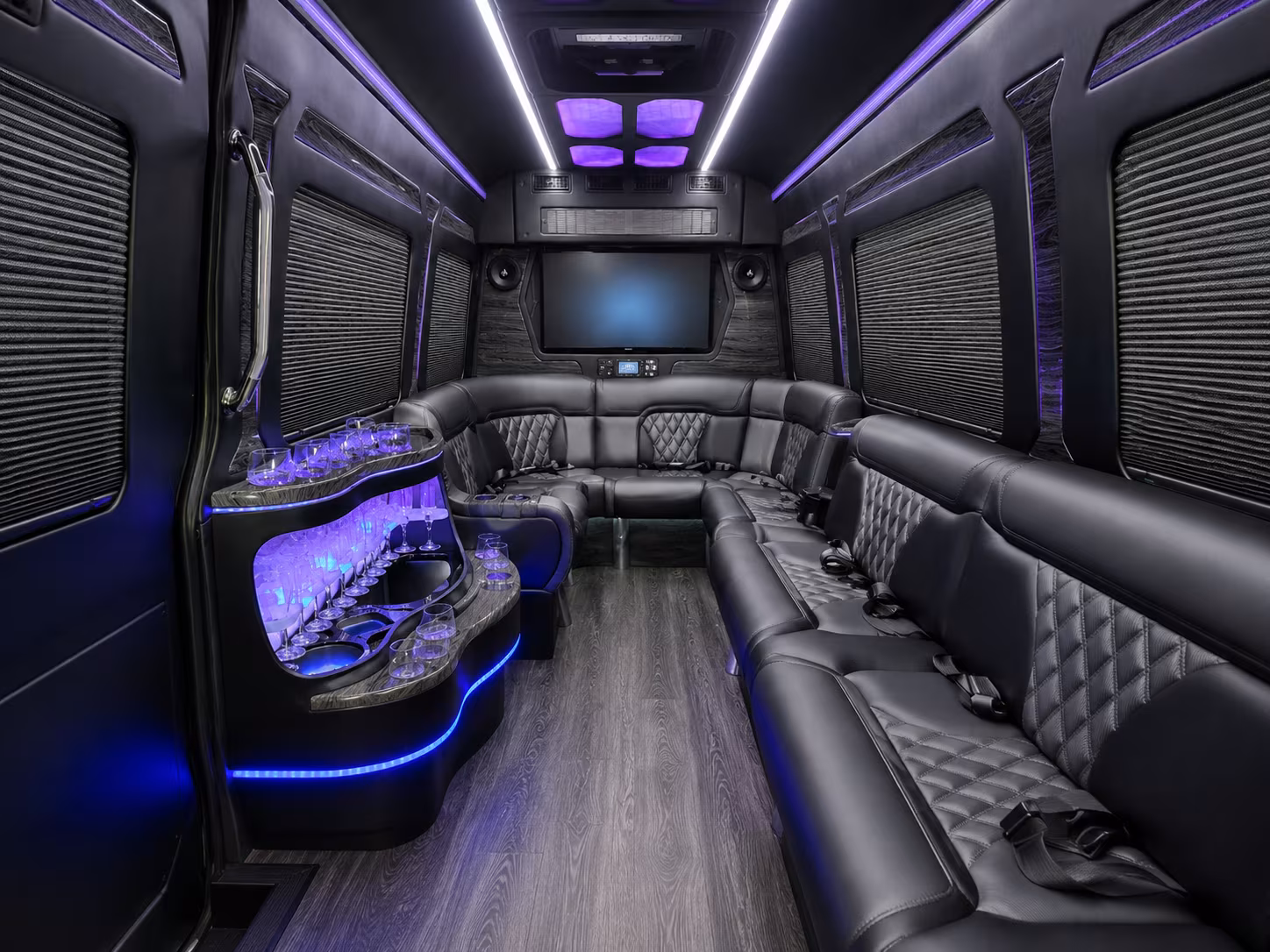 employee shuttle buses for corpus christi business parks and office corridors